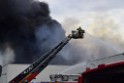 Grossbrand Halle Troisdorf Kriegsdorf Junkersring P049